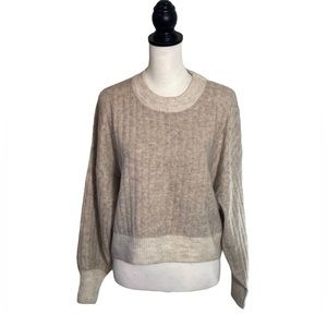 Sincerely Jules Cream Crew Neck Sweater